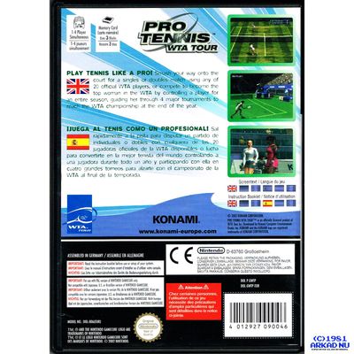 PRO TENNIS WTA TOUR GAMECUBE