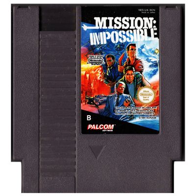 MISSION IMPOSSIBLE NES SCN