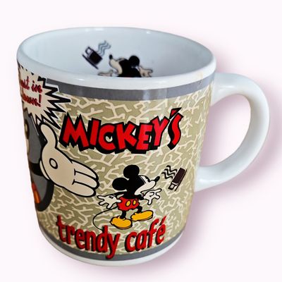 DISNEY MICKEYS TRENDY CAFE MUG SUNBURST