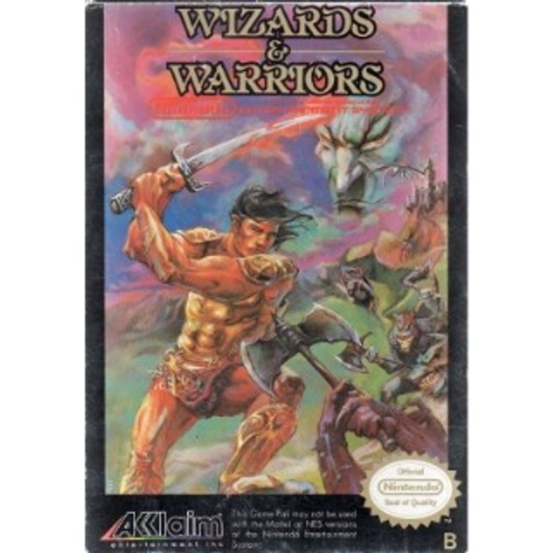 WIZARDS & WARRIORS NES SCN