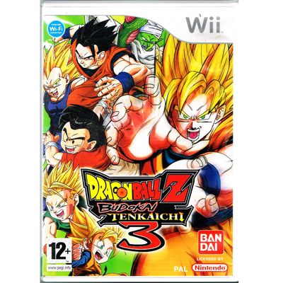 DRAGON BALL Z BUDOKAI TENKAICHI 3 WII