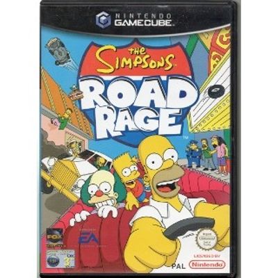 THE SIMPSONS ROAD RAGE GAMECUBE