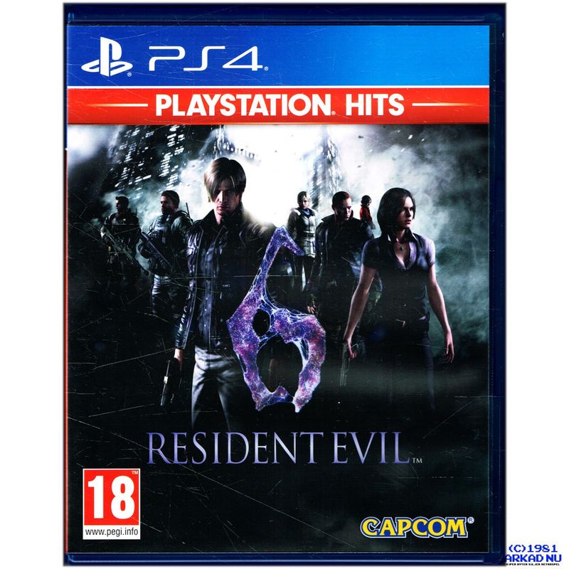 RESIDENT EVIL 6 PS4