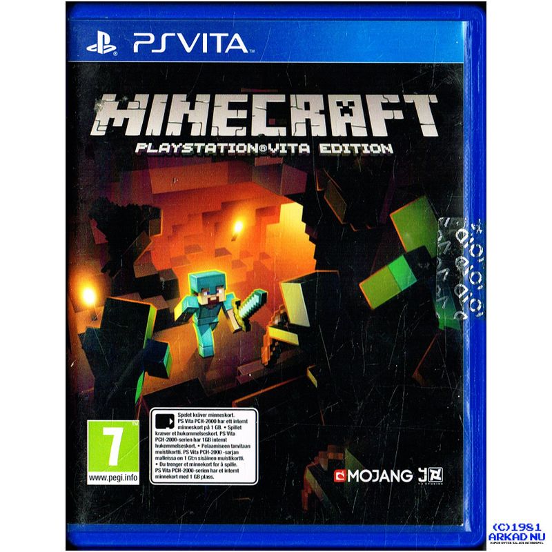 MINECRAFT PS VITA EDITION PS VITA