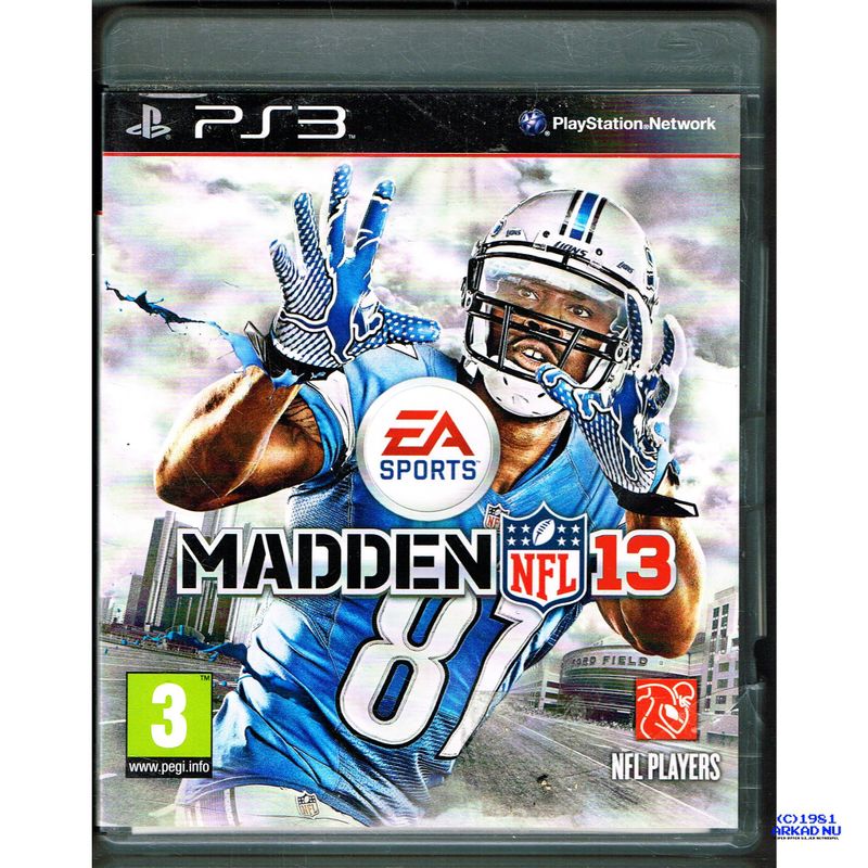 MADDEN NFL 13 PS3