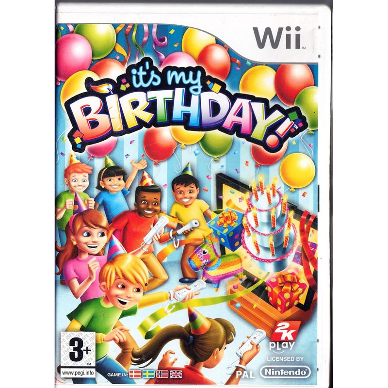 ITS MY BIRTHDAY WII