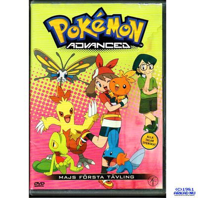 POKEMON ADVANCED MAJS FÖRSTA TÄVLING DVD