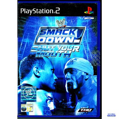 WWE SMACKDOWN SHUT YOUR MOUTH PS2