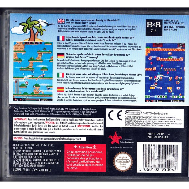 RAINBOW ISLANDS REVOLUTION DS