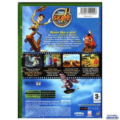 DISNEYS EXTREME SKATE ADVENTURE XBOX