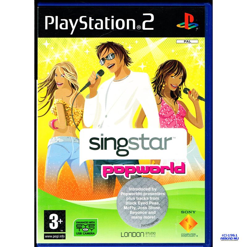 SINGSTAR POPWORLD PS2