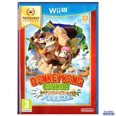 DONKEY KONG COUNTRY TROPICAL FREEZE WII U