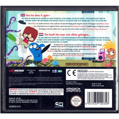 FOSTERS HOME FOR IMAGINARY FRIENDS IMAGINATION INVADERS DS