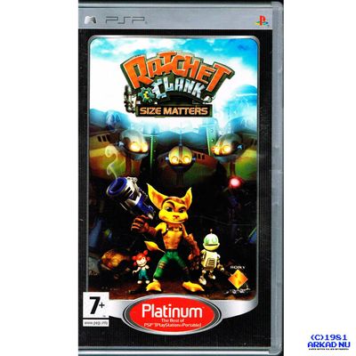 RATCHET AND CLANK SIZE MATTERS PSP