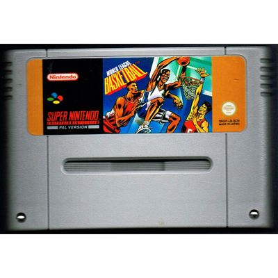 WORLD LEAGUE BASKETBALL SNES SCN