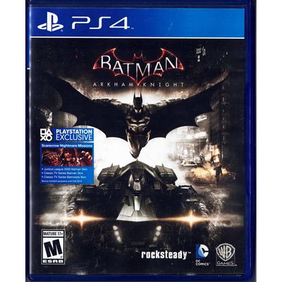 BATMAN ARKHAM KNIGHT PS4