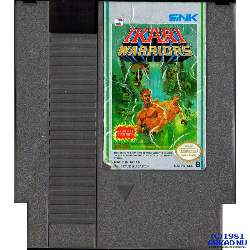 IKARI WARRIORS NES SCN