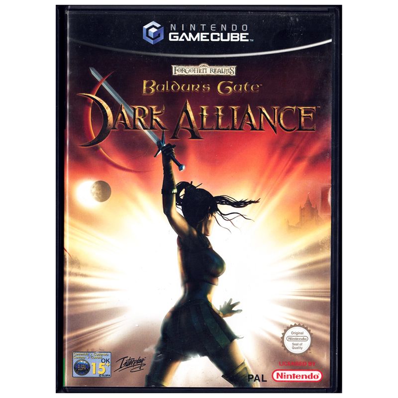 BALDURS GATE DARK ALLIANCE GAMECUBE