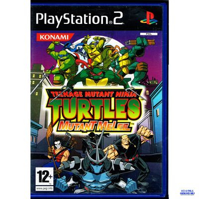 TEENAGE MUTANT NINJA TURTLES MUTANT MELEE PS2