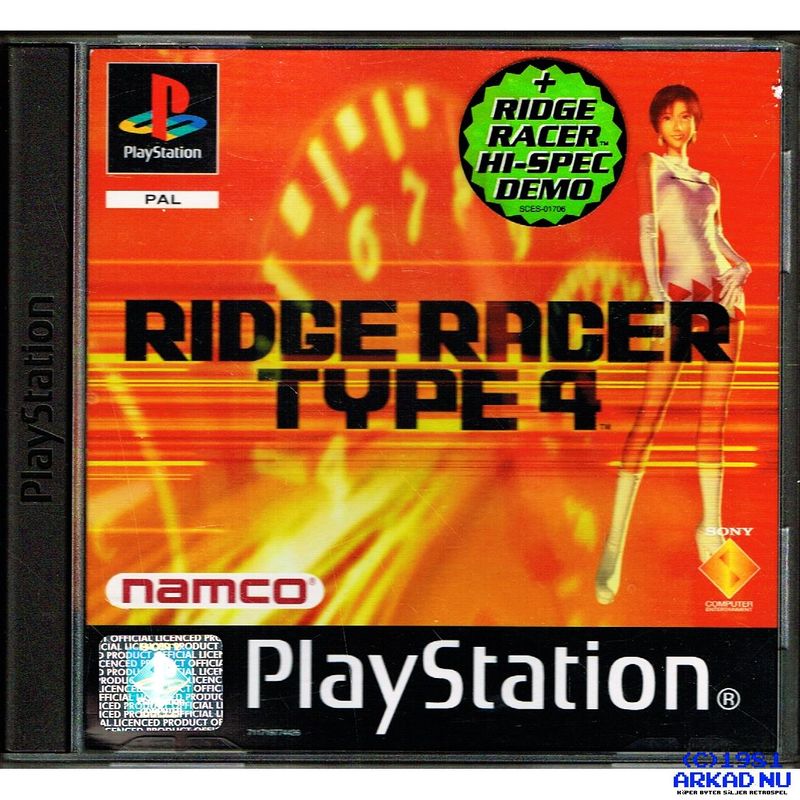 RIDGE RACER TYPE 4 PS1