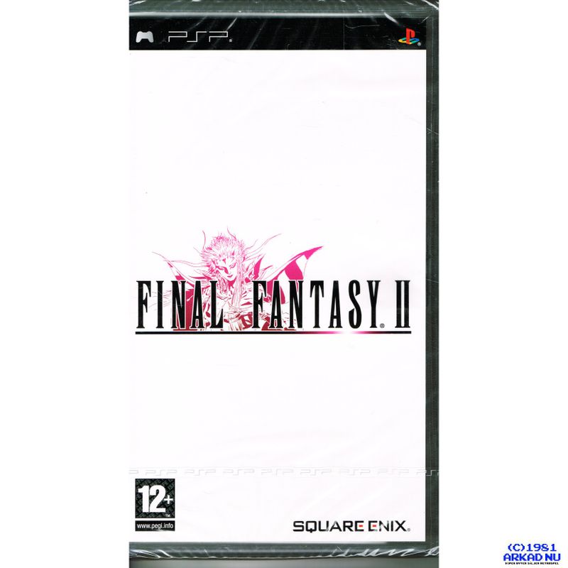 FINAL FANTASY II PSP NYTT INPLASTAT