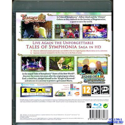 TALES OF SYMPHONIA CHRONICLES PS3