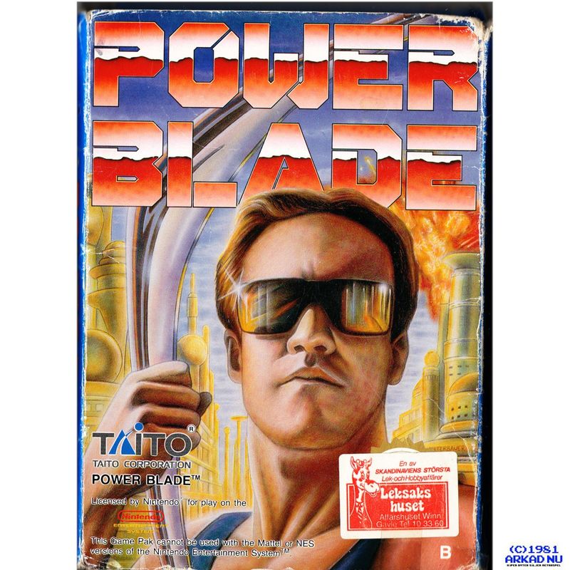 POWER BLADE NES SCN