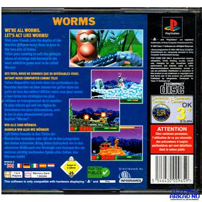 WORMS PS1