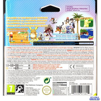 POKEMON MOON FAN EDITION 3DS