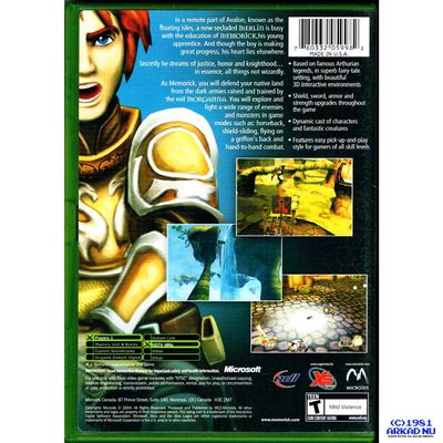 KNIGHTS APPRENTICE MOMORICKS ADVENTURES XBOX NTSC USA