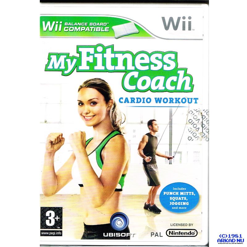 MY FITNESS COACH CARDIO WORKOUT WII