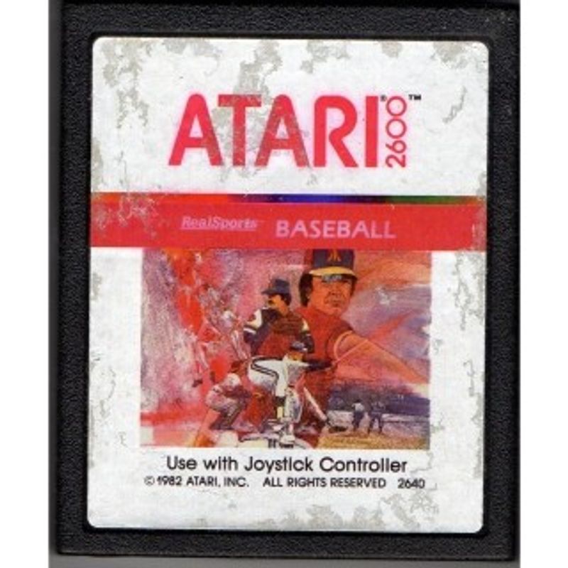 REALSPORTS BASEBALL ATARI 2600