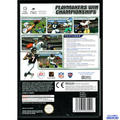 MADDEN 2004 GAMECUBE