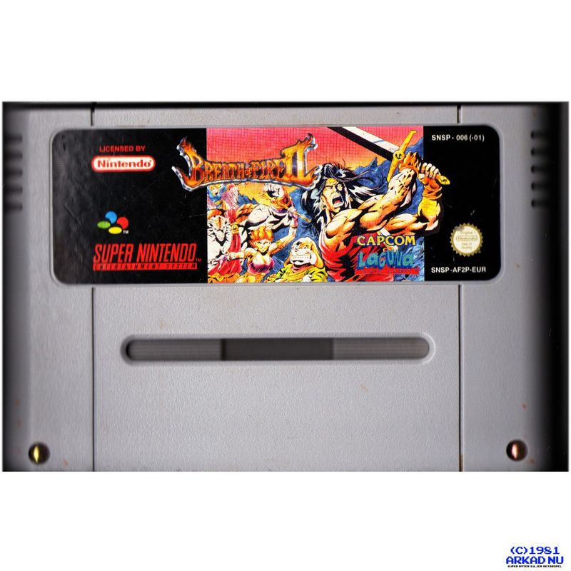 BREATH OF FIRE II SNES YAPON