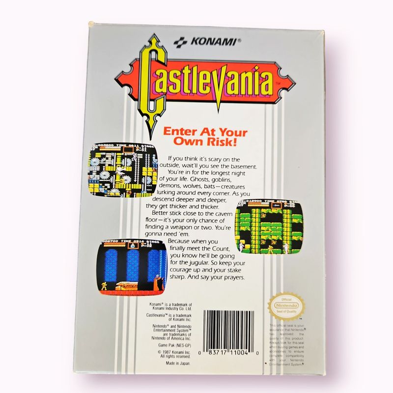 CASTLEVANIA NES REV-A