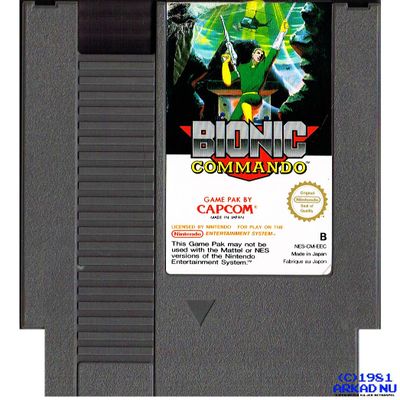 BIONIC COMMANDO NES SCN