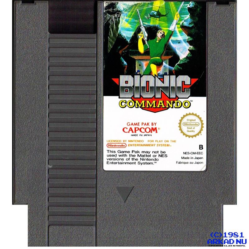 BIONIC COMMANDO NES SCN