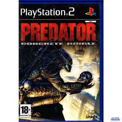 PREDATOR CONCRETE JUNGLE PS2