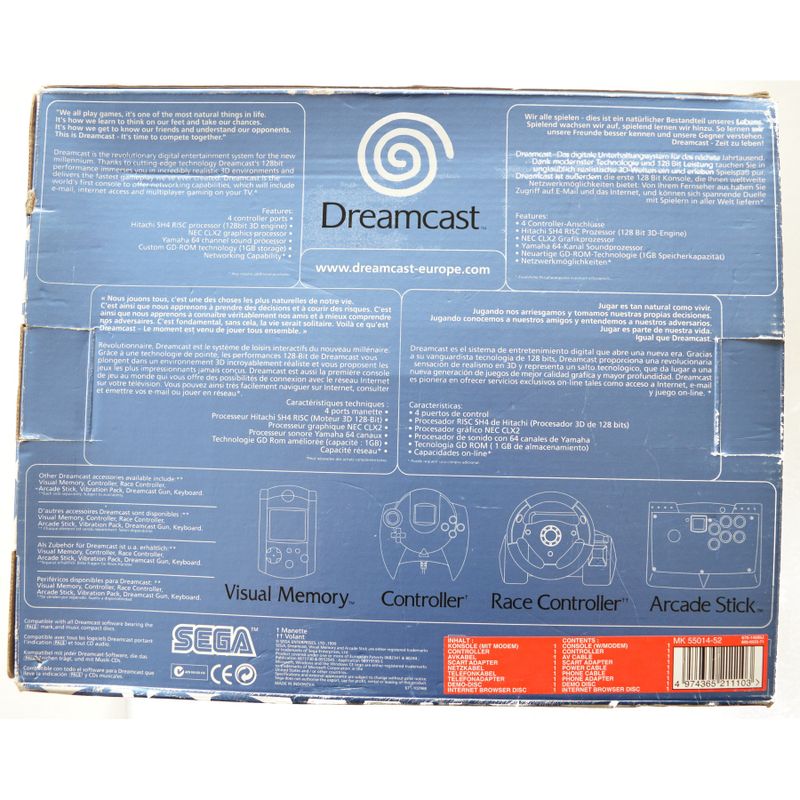 SEGA DREAMCAST BOXED
