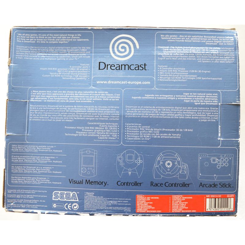 SEGA DREAMCAST BOXED