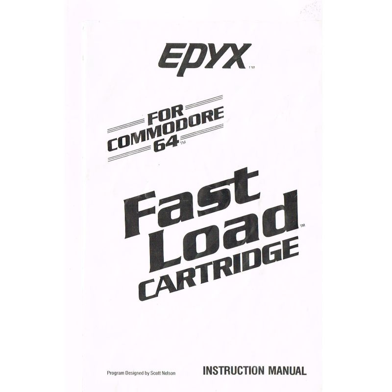 EPYX FAST LOAD C64 Cartridge