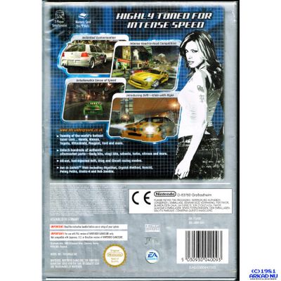 NEED FOR SPEED UNDERGROUND GAMECUBE