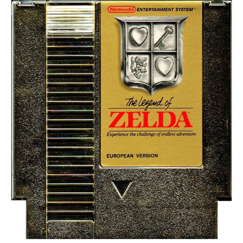 THE LEGEND OF ZELDA NES SCN SVENSK FÖRSTA UTGÅVA