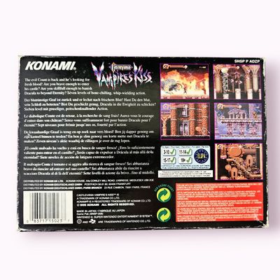 CASTLEVANIA VAMPIRES KISS SNES