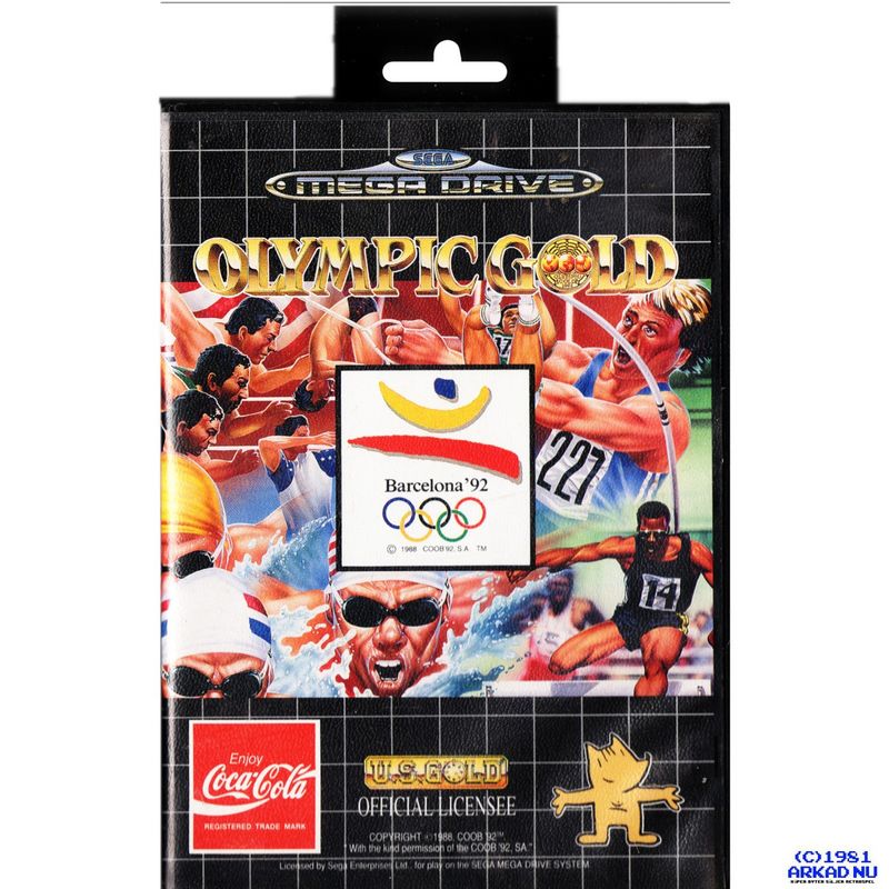 OLYMPIC GOLD MEGADRIVE