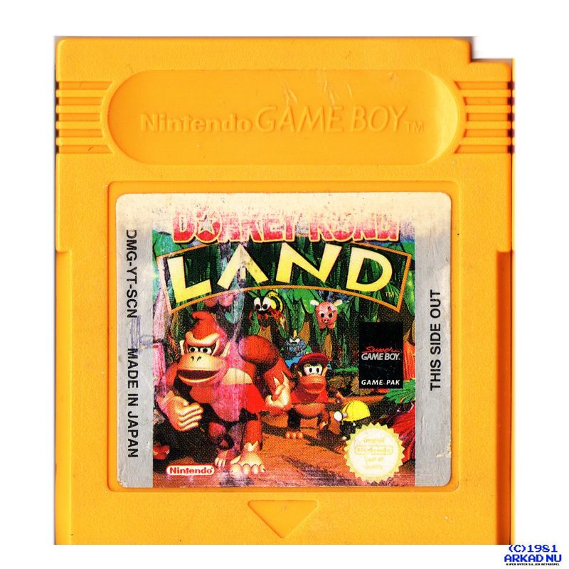 DONKEY KONG LAND GAMEBOY SCN