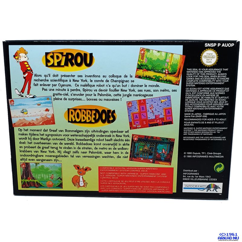 SPIROU SNES