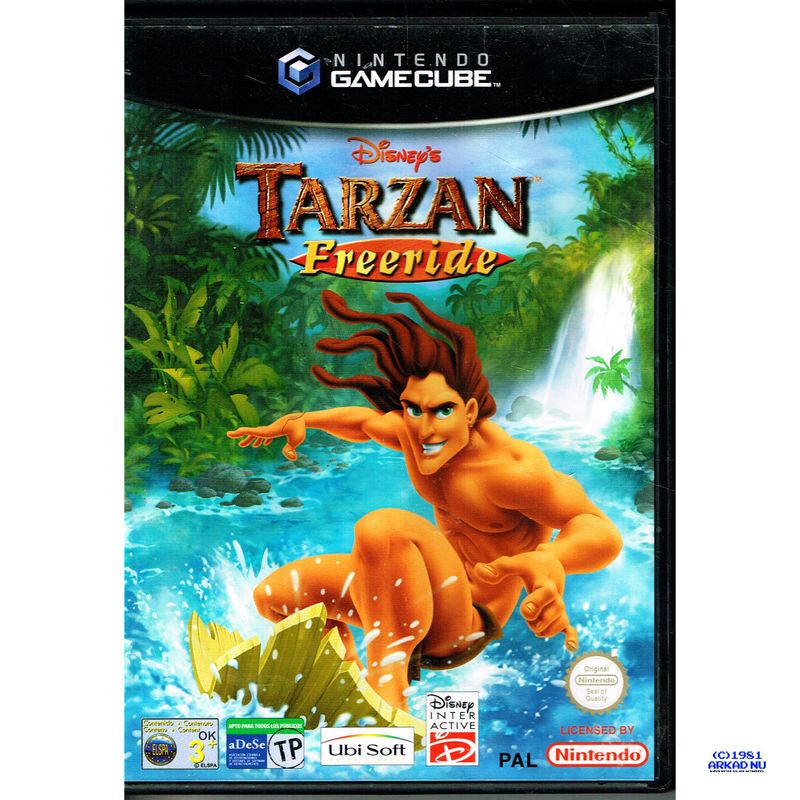 TARZAN FREERIDE GAMECUBE