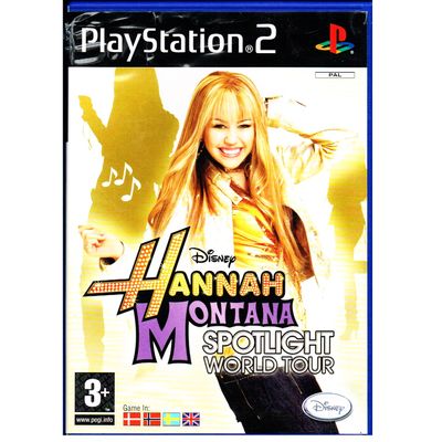 HANNAH MONTANA SPOTLIGHT WORLD TOUR PS2