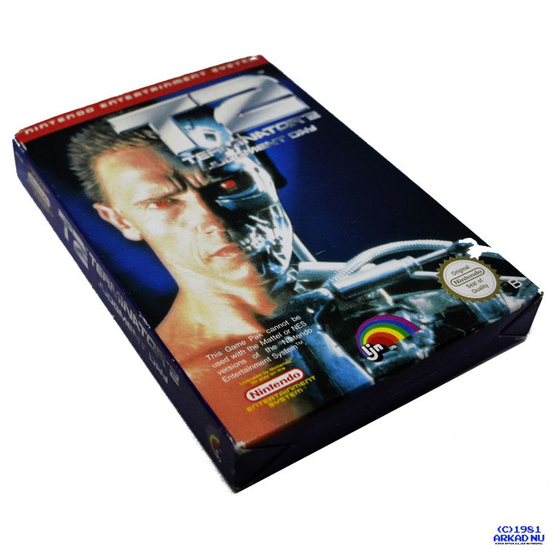 TERMINATOR 2 NES MED SVENSK A4 MANUAL